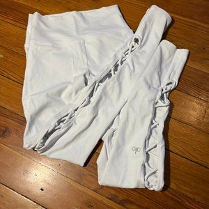 Alo Yoga Interlace High Rise Legging White XS
